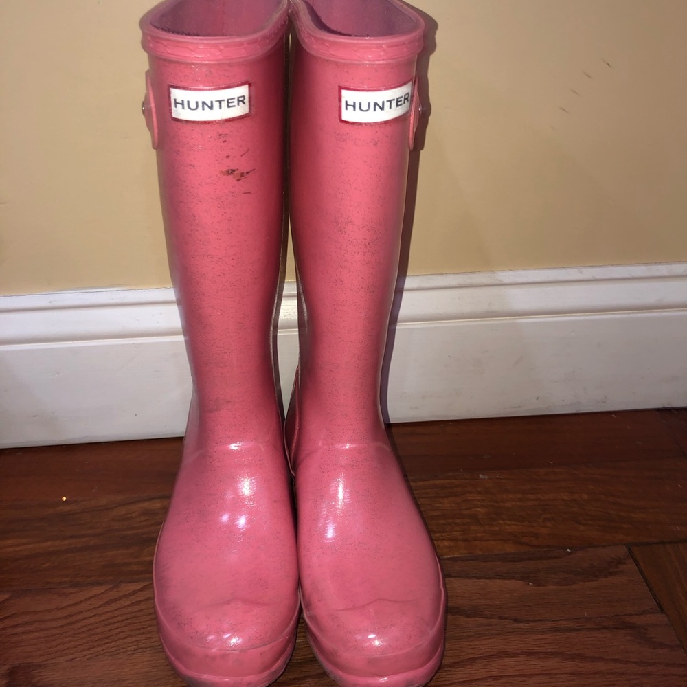 Pink Hunter Boots